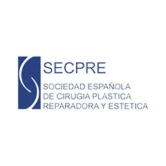 Logo de SECPRE, Sociedad Española de Cirugía Plástica Reparadora y Estética